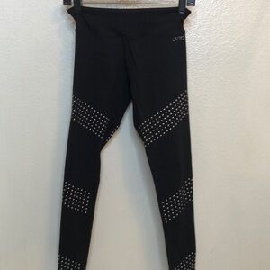LORNA JANE full length STUDDED tights. XS